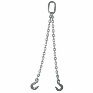 Acco Chain 382OS5 3/8" Double Leg Chain Sling Oblong Sling Hooks 5