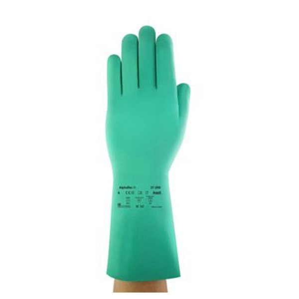ANSELL VERSATOUCH 37-200 8MIL UNSUP GRN NIT GLV SZ 11