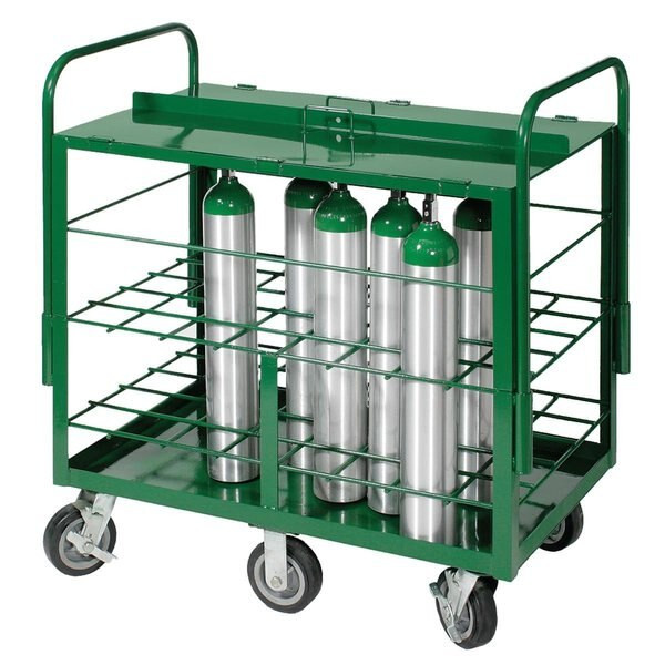 Anthony 6406-LTL Cyl Cart W/Locking Lid