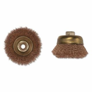 Ampco Safety Tools CB-30-CT 3" Dia. Cup- 5/8-11 Thrd. Arbor Crimped Wir