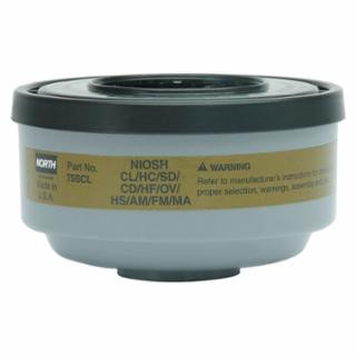 Honeywell North 75SCL Defender Respiratory Lowprofile Cartridge (1 Pair)