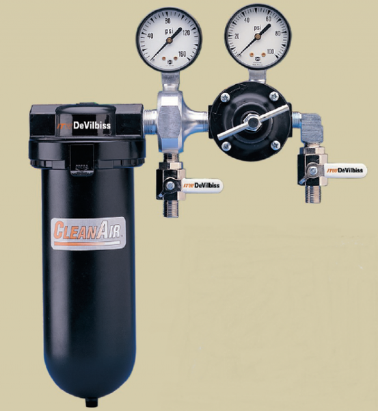Binks HFRL-509 Cleanair Cent/Filter/Regunit 3/4"X1/4"