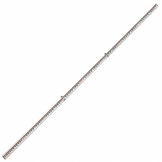 Cst/Berger 06-808C 8' 3-Sect. Aluminum Tele. Rod Grad. In In