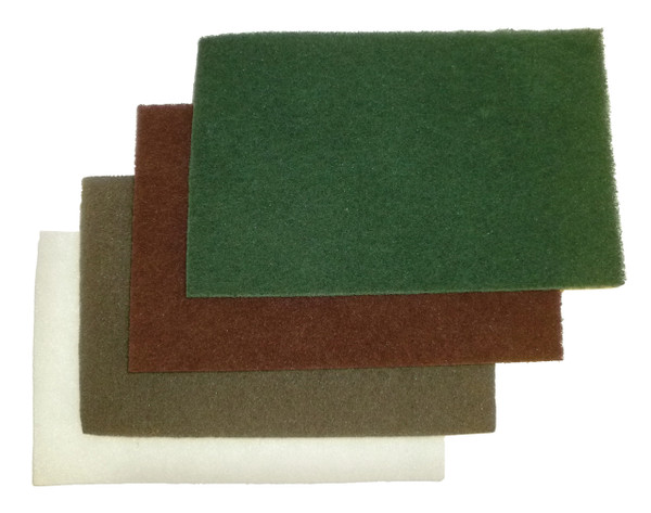 Alfa Tools AP64562 6" x 9" Fine Hand Pad Silicon Carbide Grey