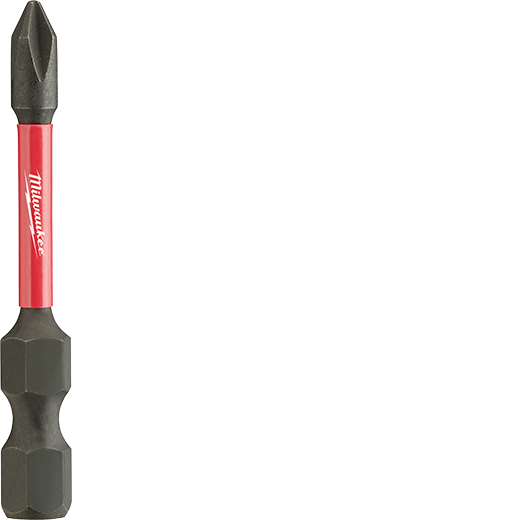 Milwaukee 48-32-4760 SHOCKWAVE 2 in. Impact Phillips #1 Power Bits-Bulk 25