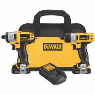 Dewalt DCK210S2 12V Max Cordless Screwdriver / Impact Drvr Combo