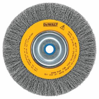 Dewalt DW4907 8" Crimped Bench Wire Wheel 5/8" Arbor