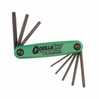 Bondhus 12632 T6-T25 Gorilla Grip Foldup Torx Tool Set (1 ST)