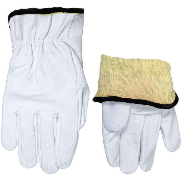 Mcr Safety 3601KL Prem Goat Grain Driver W/Kevlar Liner L (1 DZ)