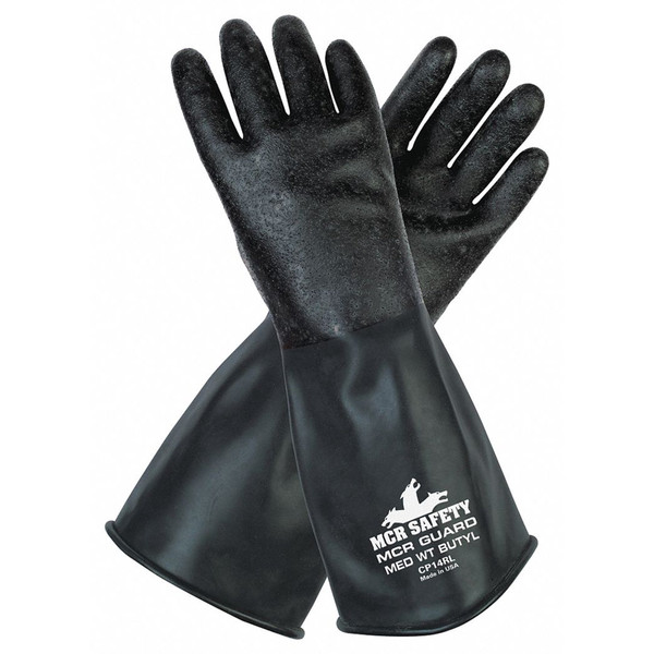 Mcr Safety CP14RM Medium Mcr Guard 14" Glove 14 Mil Rough (1 Pair)