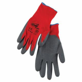 Mcr Safety N9680XL Ninja Flex 15 Gauge Red100% Nylon Shell Gray La (12 Pairs)