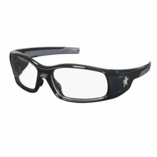 Mcr Safety SR110 Swagger Polished Black Frame Clear (1 Pair)