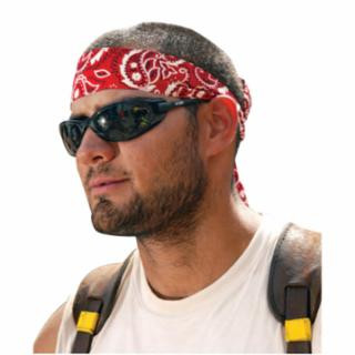 Ergodyne 12305 Redwestrn Bandana/Headband-Tie