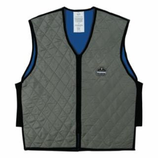 Ergodyne 12543 Chill-Its 6665 Evaporative Cooling Vest Med Gray