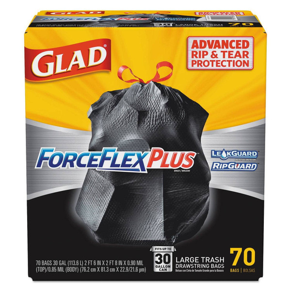 Glad CLO70358 Clo70358 Liner Frcflx Drwstrg Lrg Ct/70 (1 CT)