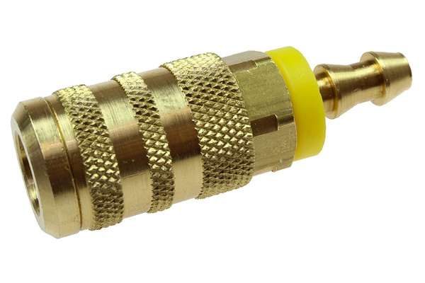 Coilhose Pneumatics 15X4L 1/4" Lock-On Barb 6 Point Coupler Indl Int