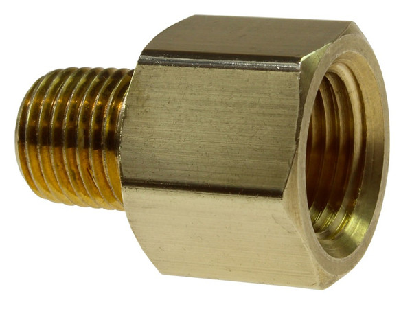 Coilhose Pneumatics C0604 Hex Adapter 3/8" Fpt X 1/4" Mpt