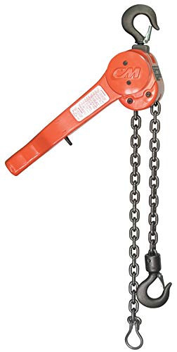 Cm Columbus Mckinnon 7340P 1-1/2 Ton 10 Ft Cm Shorthandle Puller