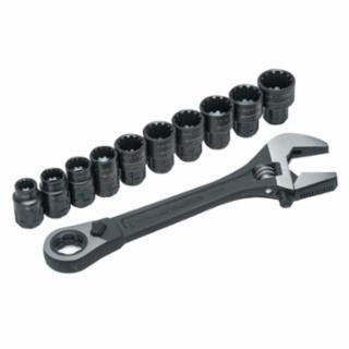 Crescent CPTAW8 11Pc Set Pass Thru Adj Wrench 8"