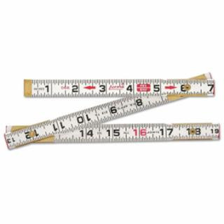 LUFKIN WOOD RULE 6' RED END FLAT READING