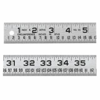 LUFKIN STEEL RULE  TIN  1/16"X1/4"X4"