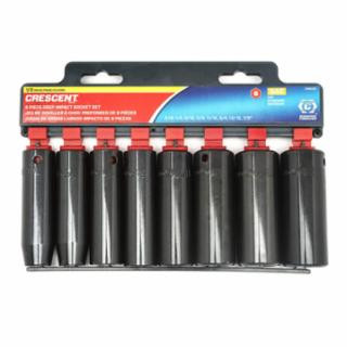 Crescent CIMS2N 8 pc 1/2" Drive Imp Socket Set Deep SAE (1 ST)