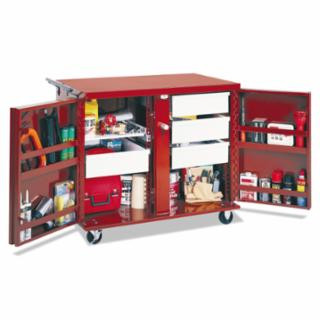 Crescent Jobox 676990 4 Drawer Rolling Workbench 16/14 Ga. Steel