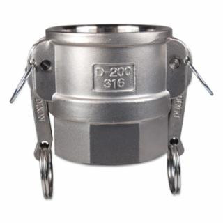 Dixon Valve G200-D-BR 2" Global Type D Coupler- Brass