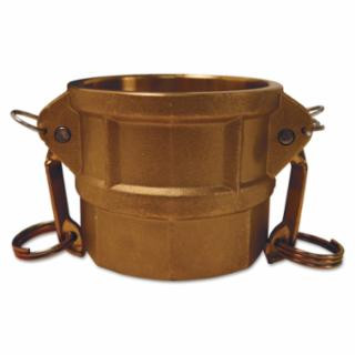 Dixon Valve G400-D-BR 4" Global Type D Coupler- Brass