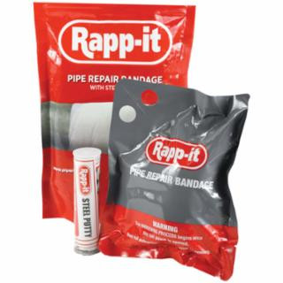 Dixon Valve RAP124 4" X 12' Rapp-It Pi Repkt Band/90 mm  St/St Put