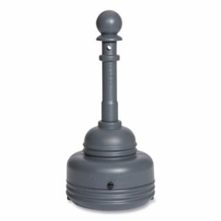 Eagle 1208BROWN Safesmoker Receptacle Poly W/Metal Bucket-Brown