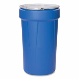 Eagle 1655MB 55 Ga Blue Polyethyleneopen Head Drum