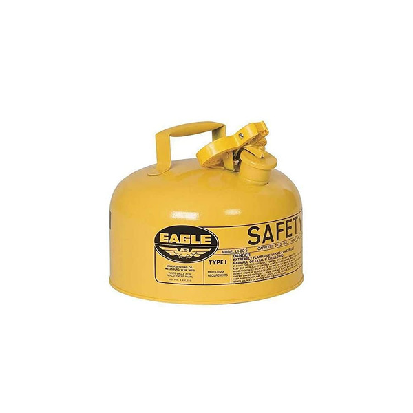 Eagle UI20SY 2 Gal. Yellow Safety Cantype 1