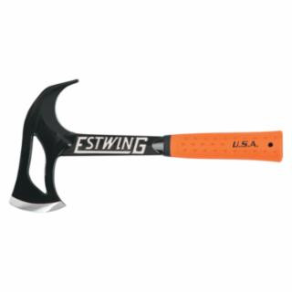 Estwing EOHA Hunter'S Axe With Gut Hook Orange Vinyl Grip