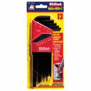 Eklind Tool 13213 13-Pc Ball-Hex-L-Wrench key Set Long Series (1 ST)
