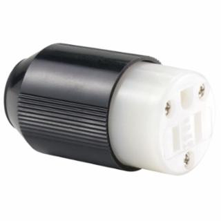 Eaton Crouse-Hinds 5269N 15 Amp Blk Connector Body Ind Grade Auto Grip