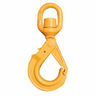 5/16" SWIVEL EYE GRIP LATCH HOOK W/BALL BEARING