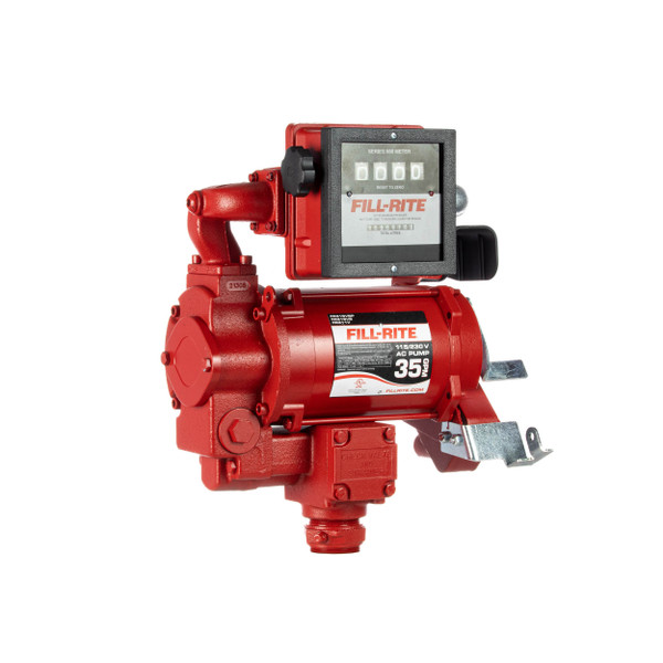 Fill-Rite FR311VLN 115V Hd Diesel Transherpump W/Meter High Flow