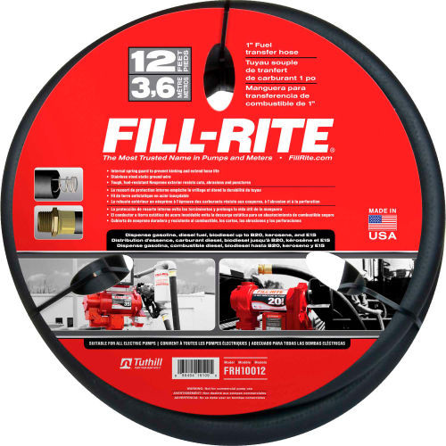Fill-Rite FRH10012 1"X12' Transfer Pump Replacement Hose