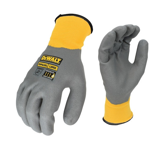 Dewalt DPG35M Fulldip Water-Resist Breathe Work Glv-M (1 Pair)