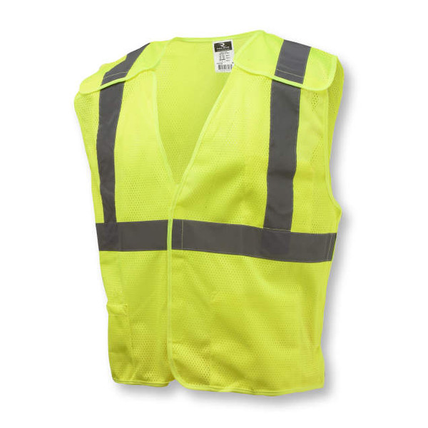 Radians SV4GM4X Econ Tpr/Cl2 Bkwy Mesh Safety Vst-Grn-4X