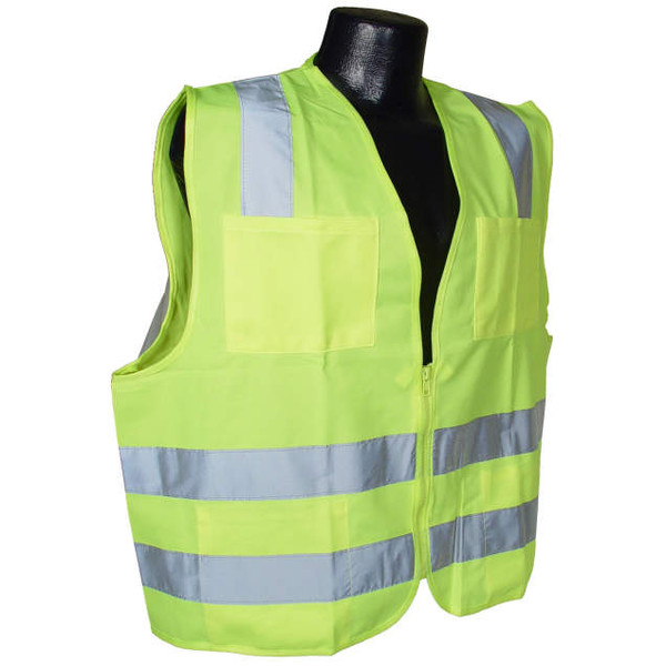 Radians SV8GS5X Standard Tpr/Cl2 Solid Safety Vst-Grn-5X