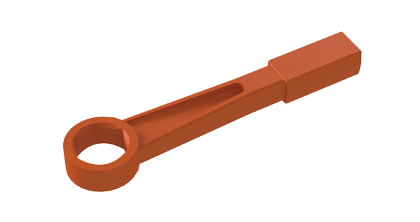 Gearench SW14 2-1/2" Stud Striking Wrench 3-7/8" Nut