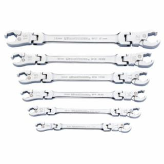 Gearwrench 89101D 6Pc Met Ratcheting Flexflare Nut Wrench Set (1 ST)