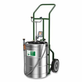 GUARDIAN 15 GAL EYE WASH/DRENCH HOSE  W/ HAND TRUCK