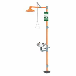 GUARDIAN EMERGENCY EYEWASH & SHOWER STATION W/STAINLESS
