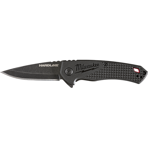 Milwaukee 48-22-1997 2.5 in. HARDLINE Smooth Drop Point Blade Pocket Knife