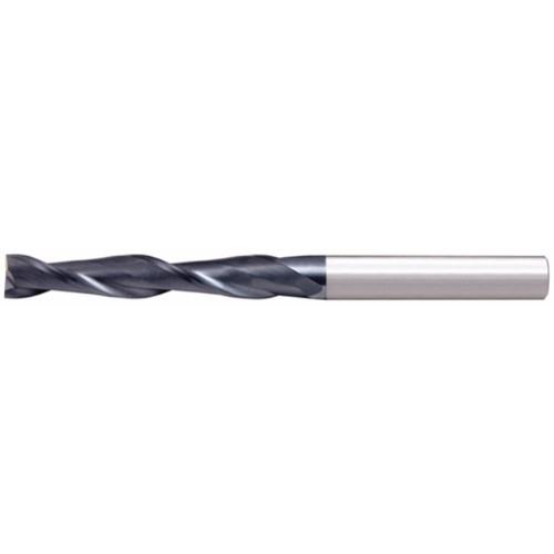 Alfa Tools SCL61353AL 3/16 x 3 Single End 2 Flute Center Cutting XL Altin Carbide End Mill