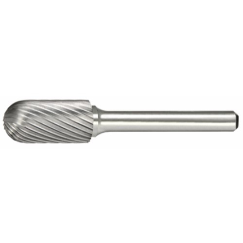 Alfa Tools B71228L SC-5L Carbide Burr Cylindrical Radius 6" Oal Single Cut
