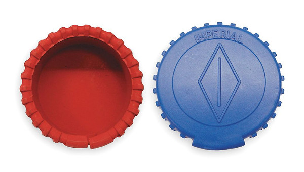 Imperial Tool 400-RB Protective Rubber Bbot Set-Red & Blue